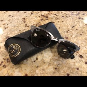 Ray-Ban Clubmaster Aluminum Polarized